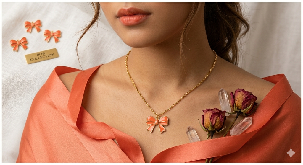 Premium Bow Necklace