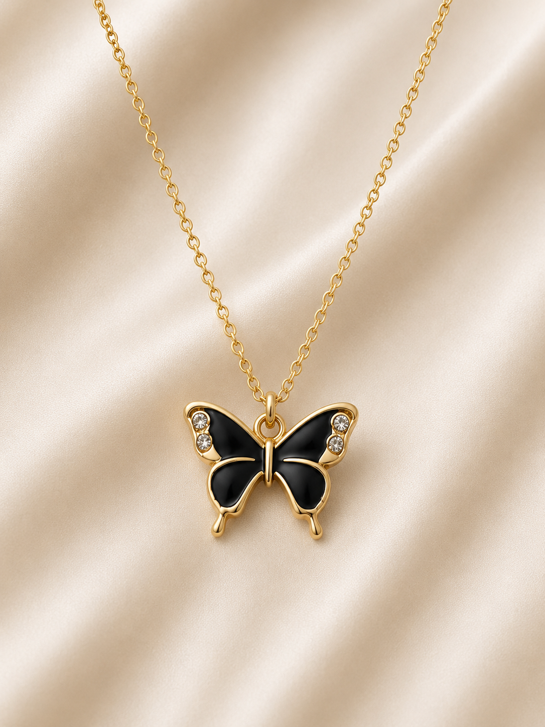 Butterfly Pendant Necklace | Butterfly Necklace | Aqsetique