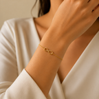 Infinity Golden Bracelet